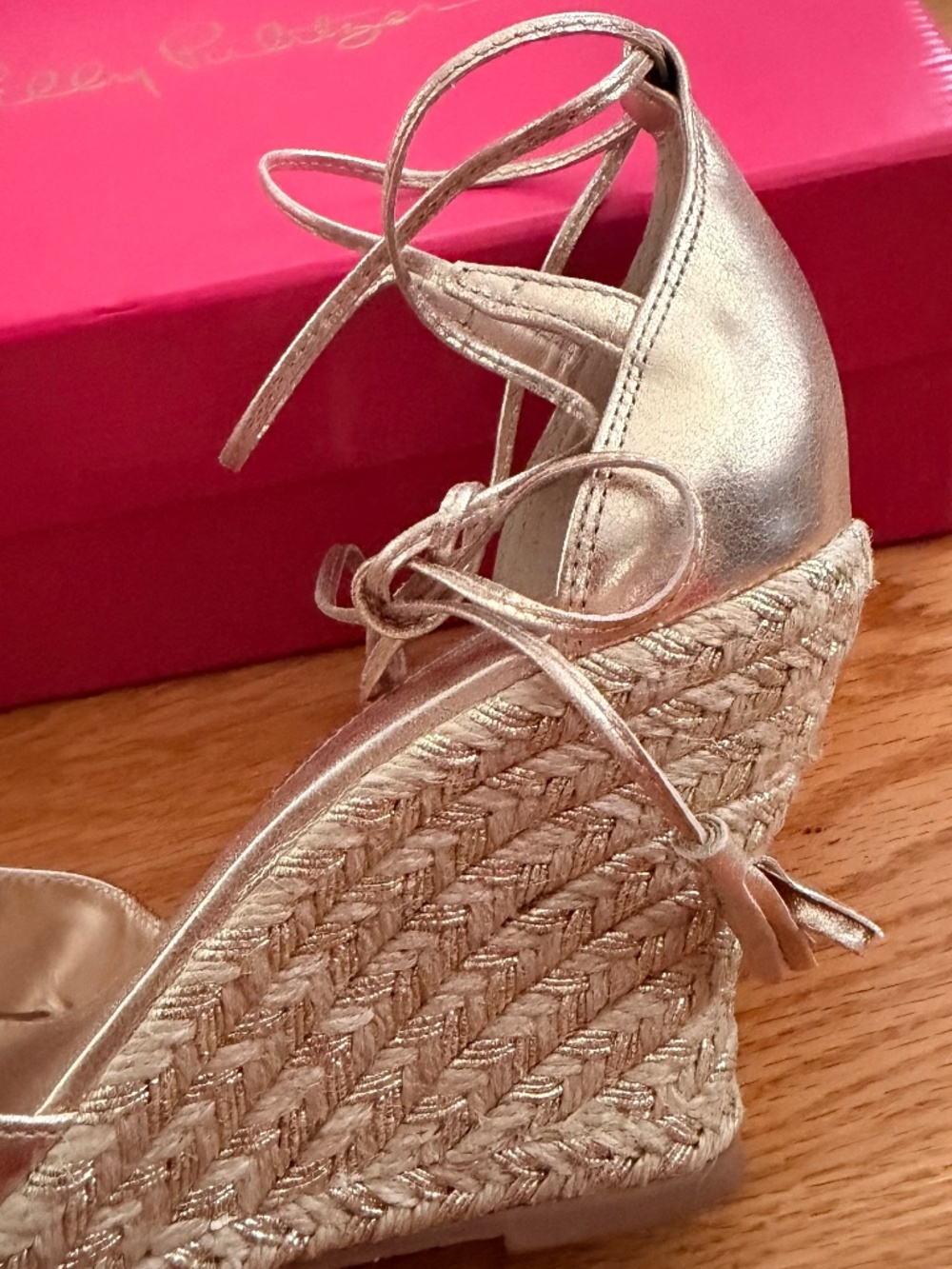 Lilly Pulitzer Aleena Wedge (8) - Picture 10 of 16